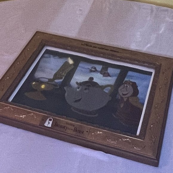 Disney Beauty and the Beast Lithographs 1992 in Tale as Old as Time Frames - Picture 6 of 10